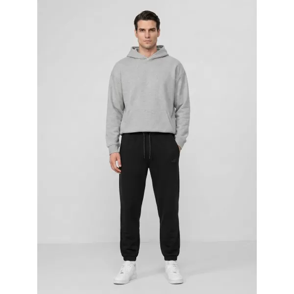  Pantaloni pentru bărbați 4F WMM00TTROM1673 NEGRU ADÂNC 