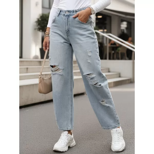  Pantaloni de dama DSTREET UY2980 ALBASTRU 