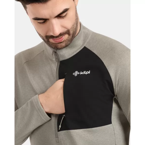 Hanorac pentru bărbați din fleece KILPI MONTALE-M 1M0203KI VERDE 