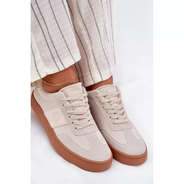  Adidași de damă BIG STAR SHOES RR274806 BEJ 