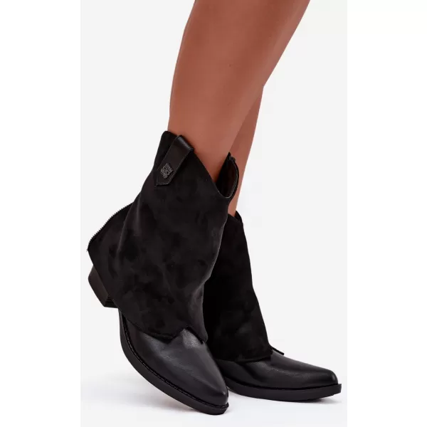  Pantofi de dama BOTO RMR2382-10 NEGRU 