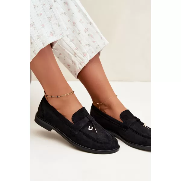  Mocasini de dama BOTO 1539 NEGRU 