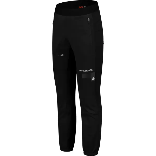  Pantaloni multisport impermeabili pentru bărbați NORDBLANC RIDGEWALK NBSPM8325 NEGRU 