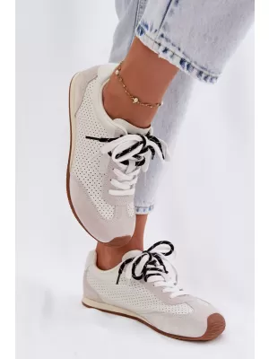 Adidași de damă BIG STAR SHOES TT274555 ALB