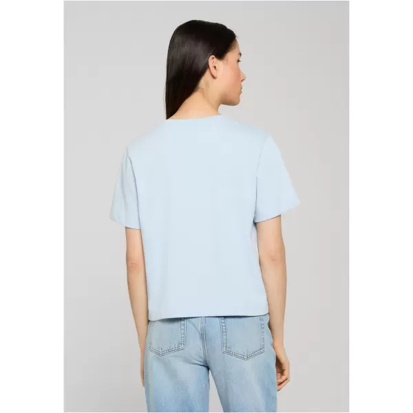  Tricou de dama URBAN CLASSICS TB7494-21550 ÎNGHEAȚĂ ALBASTRU 