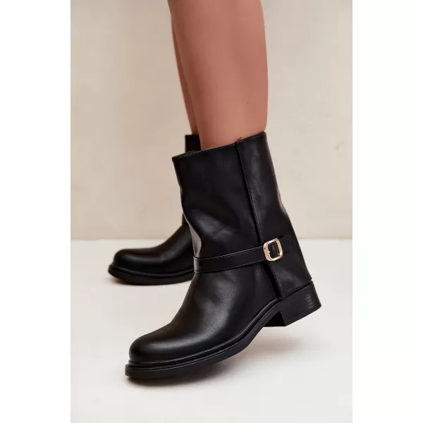  Botine de dama BOTO 5859 NEGRU 