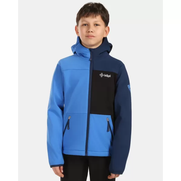  Jachetă softshell pentru copii KILPI ONTAVIO-JB 1J0107KI ALBASTRU ÎNCHIS 