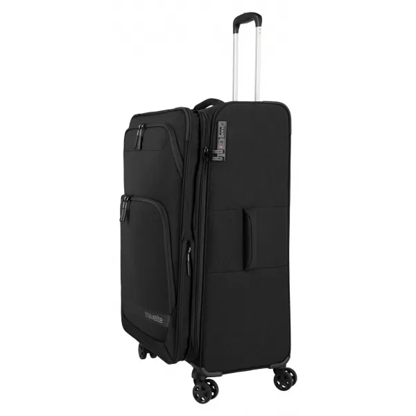  Valiză TRAVELITE Kick Off 4w L exp NEGRU 