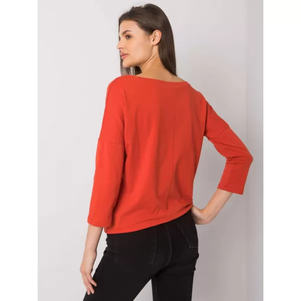  Bluza de dama BASIC FEEL GOOD RV-BZ-4691.37P PORTOCALIU ÎNCHIS 