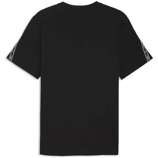  Tricou pentru bărbați PUMA ESS TAPE TEE 69169301 PUMA NEGRU 