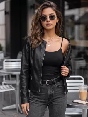 Geaca de dama DSTREET TY5721 NEGRU