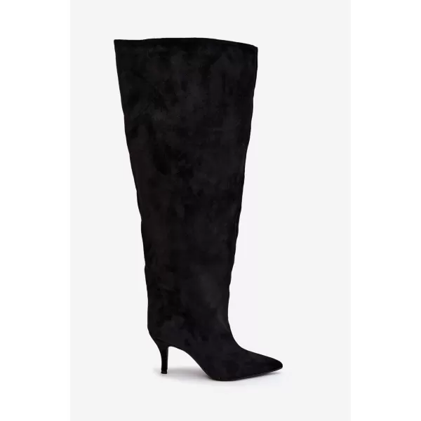  Cizme de dama BOTO 2571A NEGRU 