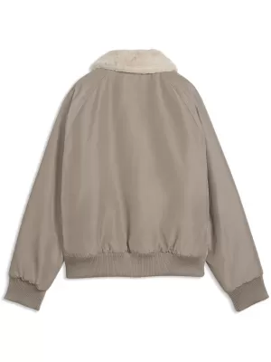 Geaca de dama PUMA REVERSIBLE BLOUSON HIGH LOFT LINING JACK 69456681 GRI ȘOARECE