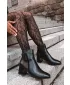 Botine de dama VINCEZA 58660 NEGRU