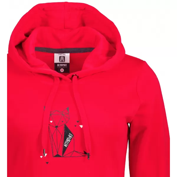  Hanorac prelungit dama ALTISPORT ALW091419 ROŞU 