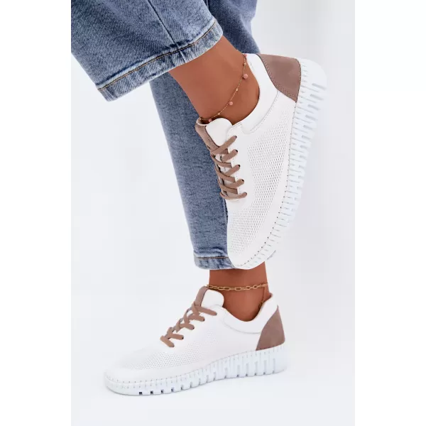  Botine de dama ARTIKER 58C3083 ALB/MARO 