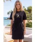 Rochie ALTISPORT ALW091816 NEGRU ȘI AURIU