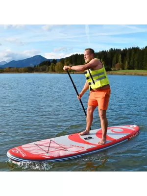 Placă cu vâsle SPINERA Professional Rental 106 ROŞU