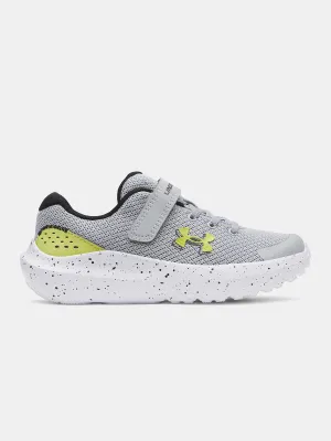 Pantofi băieți UNDER ARMOUR BPS SURGE 4 AC 3027104-013 GRI