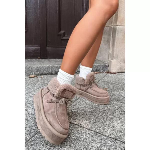  Oameni de zăpadă pentru femei BIG STAR SHOES UU274215 BEJ 