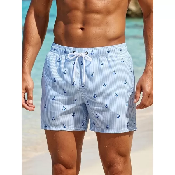  Pantaloni scurți pentru bărbați DSTREET SX2605 ALBASTRU DESCHIS 