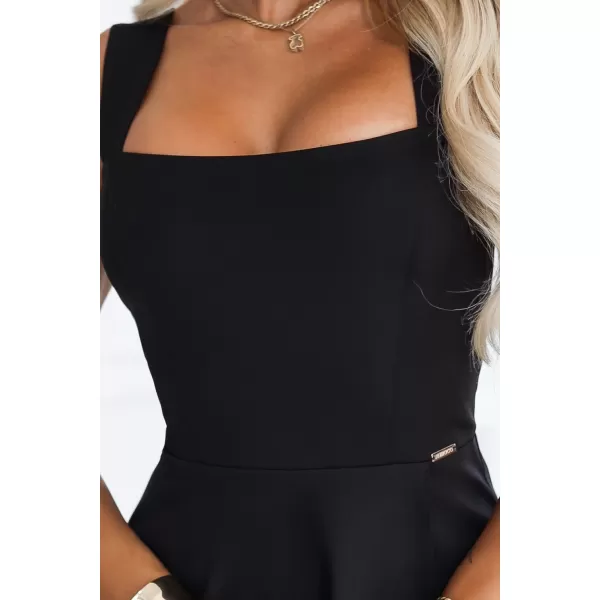  Rochie NUMOCO 633-8 NEGRU 