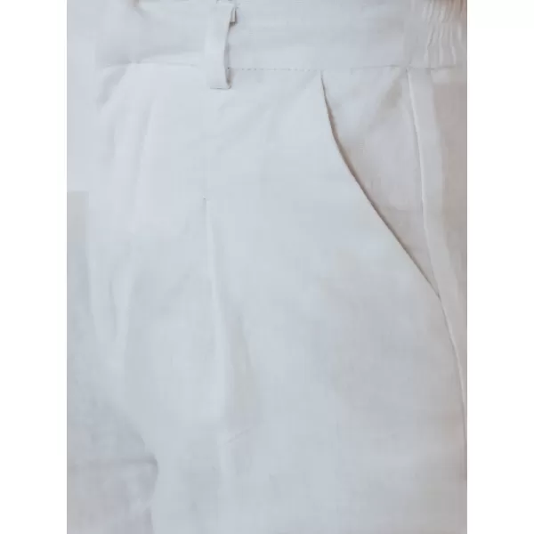  Pantaloni de dama DSTREET UY3078 ALB 