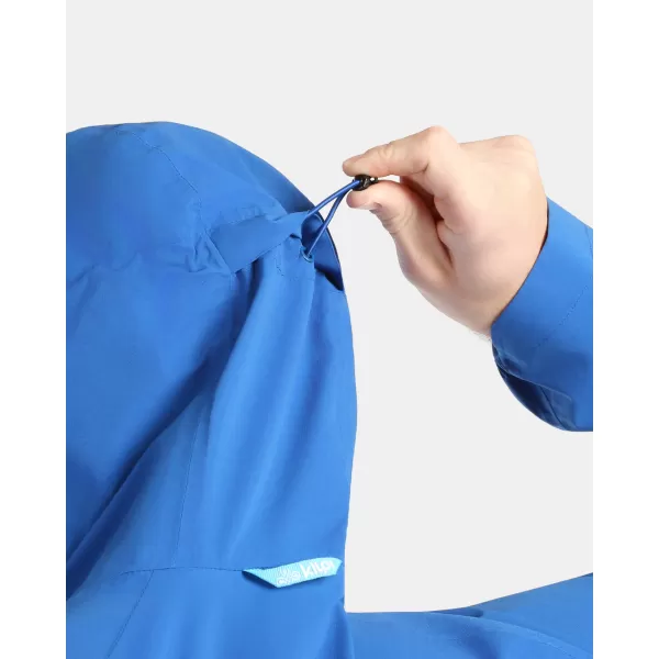  Jachetă hardshell pentru bărbați KILPI HURRICANE-M 1M0103KI ALBASTRU ÎNCHIS 