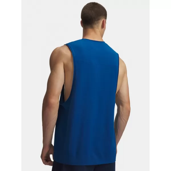  Maiou bărbătesc UNDER ARMOUR HOOPS TRAINING TANK 6012823-426 ALBASTRU 