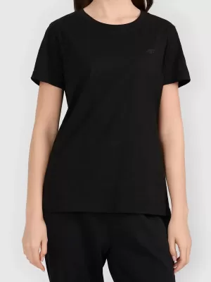 Tricou pentru femei 4F WAW25TTSHF2350 NEGRU ADÂNC