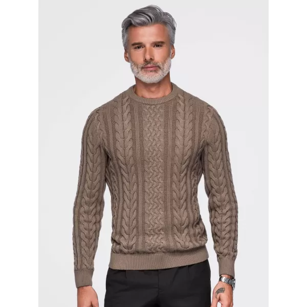  Pulover pentru bărbați OMBRE OM-SWSW-0191 MARO 