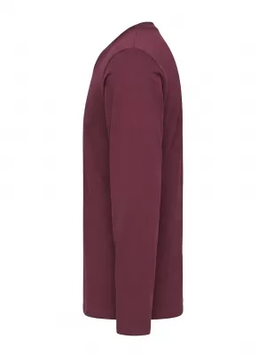 Tricou pentru bărbați OMBRE L171 BURGUNDIA