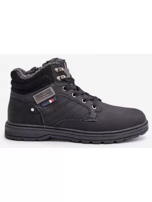 Pantofi pentru bărbați BOTO 23MN03-6610 NEGRU
