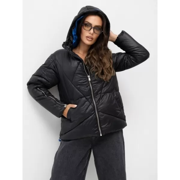  Geaca de dama SUBLEVEL D50048X44517A2 NEGRU 