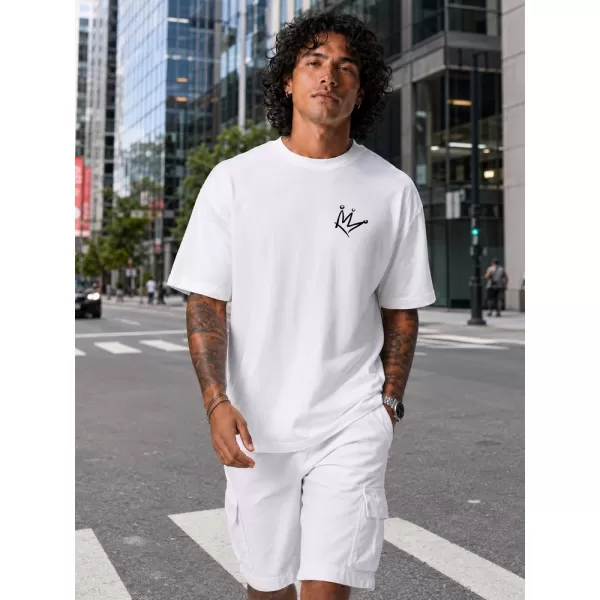  Tricou pentru bărbați DSTREET NX4003R-WH-O ALB 