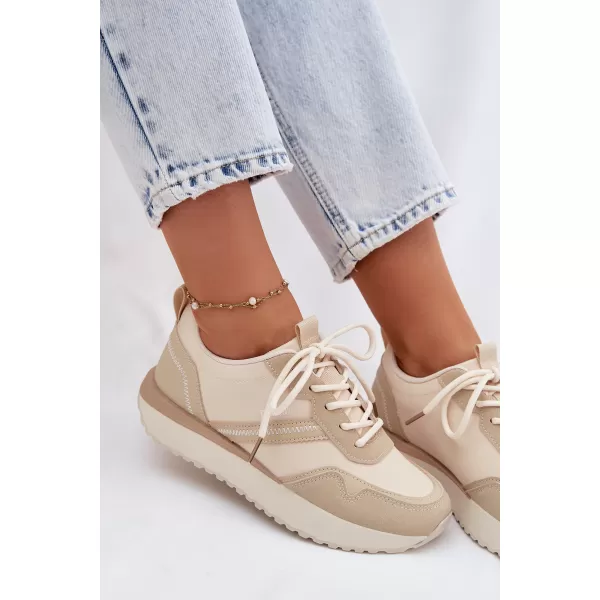  Adidași de damă BIG STAR SHOES TT274278 BEJ 