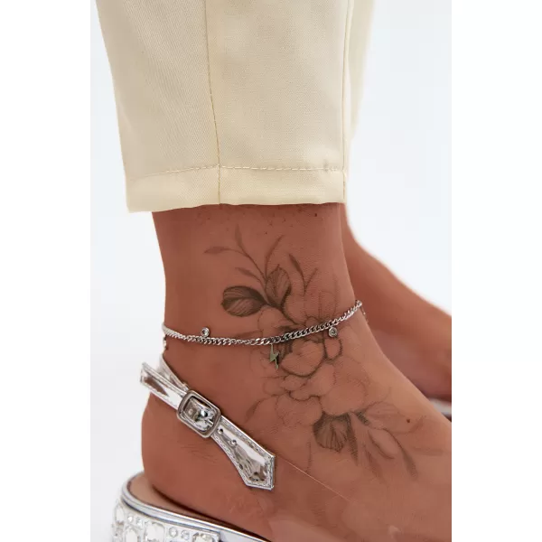  Sandale de dama D&A MR61-9002 ARGINT 