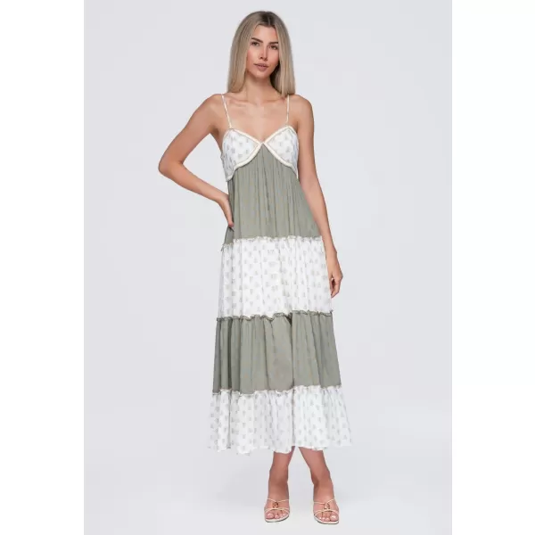  Rochie OMBRE OW-DLR-E0007 VERDE 