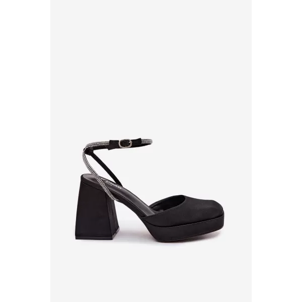  Sandale de dama BOTO H-8 NEGRU 