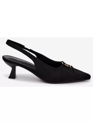 Pompe de dama BOTO H8-566 NEGRU MAT