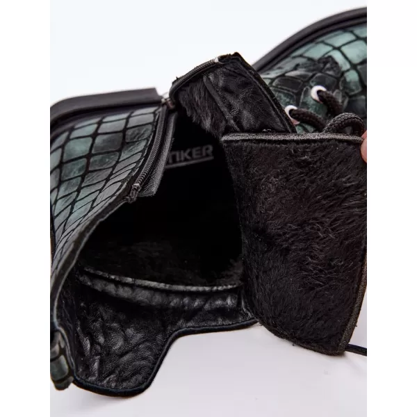  Botine de dama ARTIKER 55C1325 VERDE/NEGRU 