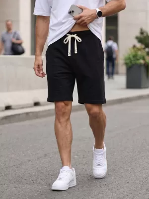 Pantaloni scurți pentru bărbați DSTREET SX2632 NEGRU
