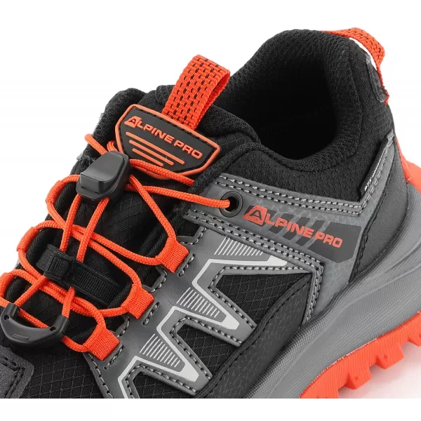  Pantofi de exterior pentru copii ALPINE PRO GERNO NEGRU 