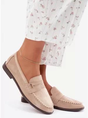 Mocasini de dama BOTO G523 BEJ