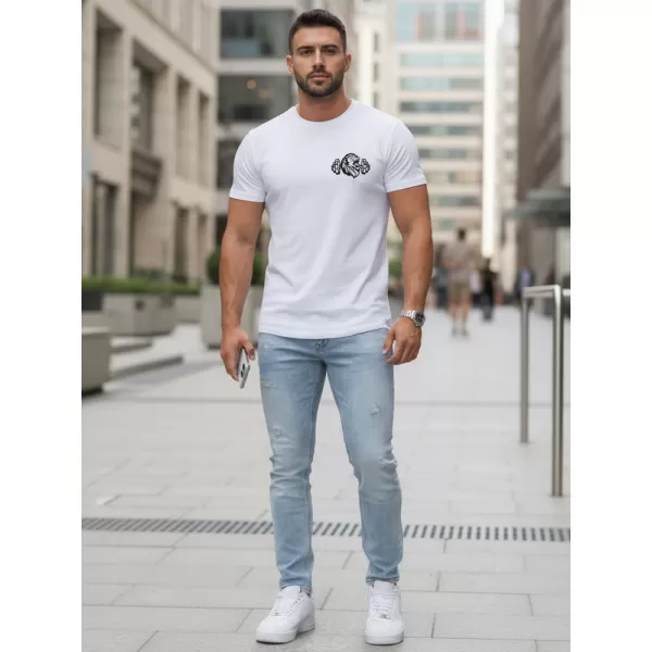  Tricou pentru bărbați DSTREET NX5084R ALB 
