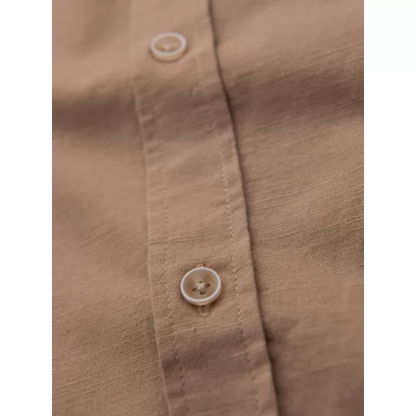 Cămașă pentru bărbați OMBRE N-OM-SHCS-0134 MARO DESCHIS 