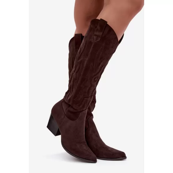  Cizme de dama BOTO 9697A-1 MARO 