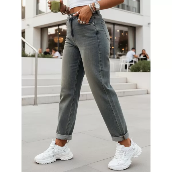  Pantaloni de dama DSTREET UY3002 GRI ÎNCHIS 