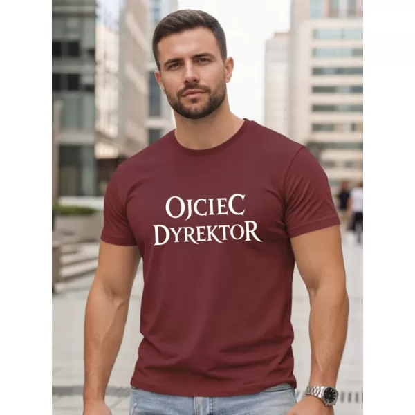  Tricou pentru bărbați DSTREET NX5144R-BU CLARET 