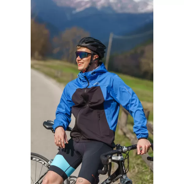  Jachetă softshell impermeabilă pentru bărbați NORDBLANC EXPEDITIOUS NBSSM8323 ALBASTRU 